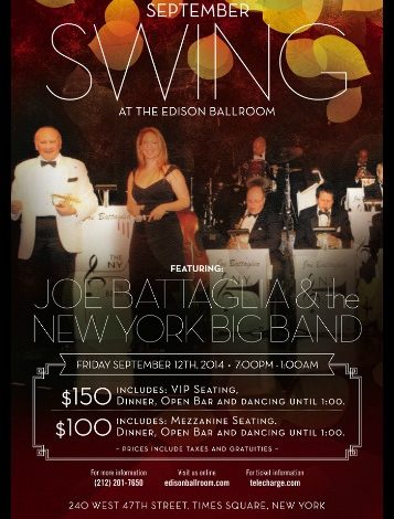 Swing In September: The Edison Ballroom.