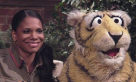 A is For Audra and Abby: Interview with Audra McDonald and Abby Cadabby at Sesame Street.