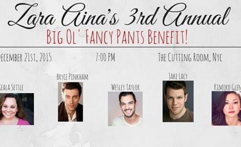 Bryce Pinkham & Lucas Caleb Rooney Host Zara Aina Benefit at The Cutting Room 12/21.