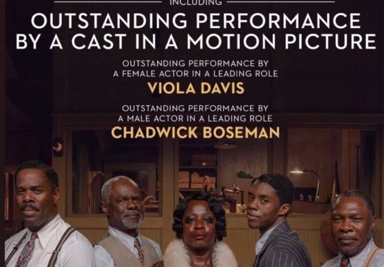 Cast of Ma Rainey Film Win Award!