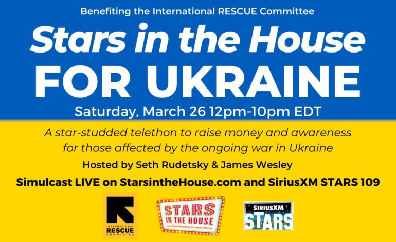 Stars In The House Has A UKRAINE Benefit.