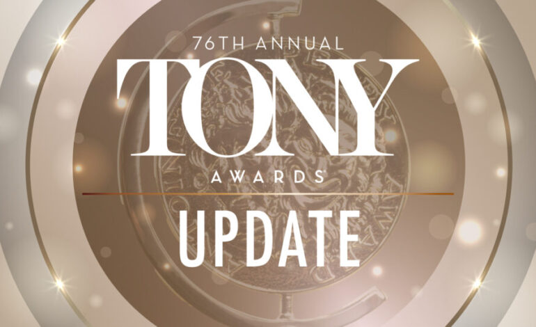 TONY AWARD UPDATE!