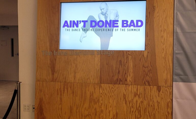 AIN'T DONE BAD!